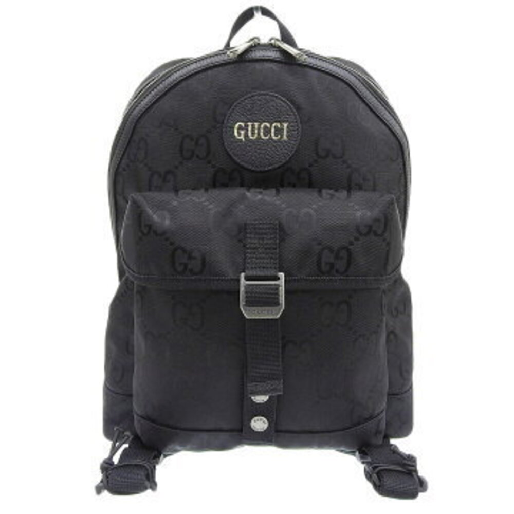 Gucci Off the Grid Backpack Interlocking GG Black Nylon